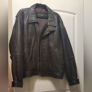 Men's leather jacket